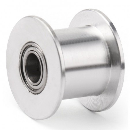 Poulie GT2 10mm 20 dents folle sans dents axe 8mm