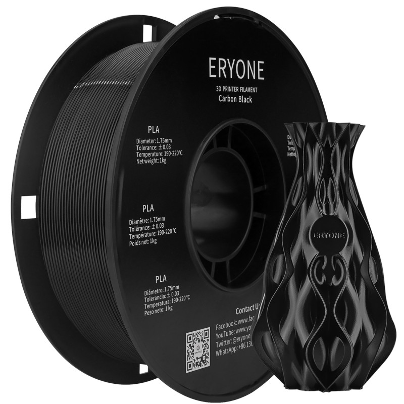 Eryone PLA Noir carbon Black 1.75mm
