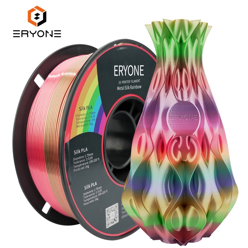 Eryone PLA Metal Silk Rainbow 1.75mm